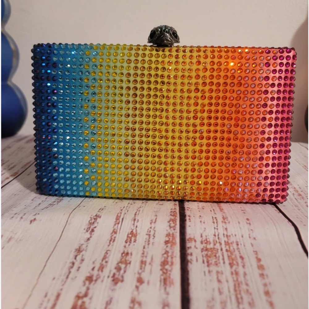 Kurt Geiger Crystal Kensington Clutch